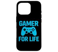 Diseño de Controlador de Juego Retro Gamer For Life Carcasa para iPhone 16 Pro