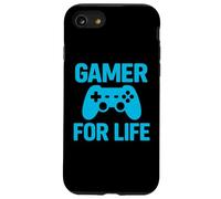 Diseño de Controlador de Juego Retro Gamer For Life Carcasa para iPhone SE (2020) / 7/8