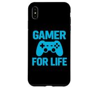 Diseño de Controlador de Juego Retro Gamer For Life Carcasa para iPhone XS MAX