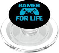 Diseño de Controlador de Juego Retro Gamer For Life PopSockets PopGrip para MagSafe