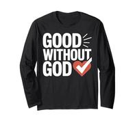 Diseño de corazón audaz de Good Without God Manga Larga