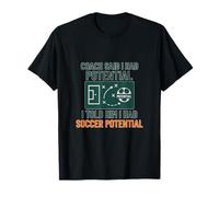 Diseño de cotización de Entrenador de Pizarra potencial de fútbol Camiseta