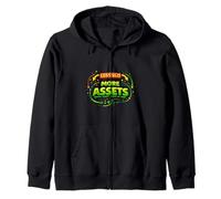 Diseño de Crecimiento de mentalidad de disciplina de construcción de Activos Sudadera con Capucha