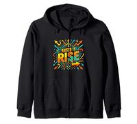 Diseño de Crecimiento Motivacional Elevado para elevarse Sudadera con Capucha