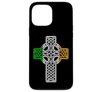 Diseño de Cruz Celta Día de San Patricio Carcasa para iPhone 13 Pro MAX
