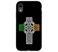 Diseño de Cruz Celta Día de San Patricio Carcasa para iPhone XR