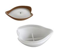 Diseño de cuenco floral de silicona, ideal para tazas, jabones y proyectos decorativos de yeso, fabricación de velas