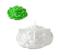 Diseño de cuenco floral de silicona, ideal para tazas, jabones y proyectos decorativos de yeso, fabricación de velas