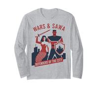 Diseño de defensores de Leyenda polaca Wars y Sawa Manga Larga