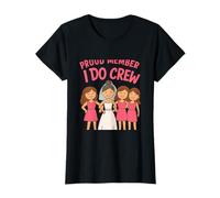 Diseño de Despedida de Soltera de Miembro Orgulloso I Do Crew Camiseta