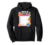 Diseño de Dibujos Animados de Registro con una Sonrisa Sudadera con Capucha