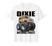 Diseño de Dibujos Animados de un camión Que aterriza en el Bosque Nacional Dixie, Utah Camiseta