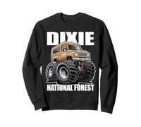 Diseño de Dibujos Animados de un camión Que aterriza en el Bosque Nacional Dixie, Utah Sudadera