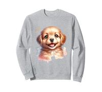 Diseño de Dibujos Animados Kawaii Puppy Dog para Amantes de los Perros Sudadera
