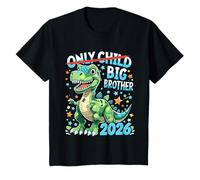 Diseño de Dinosaurio Big Brother 2026 para niños celebrando a la Familia Camiseta