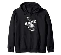 Diseño de Disco Volador Ultimate Disc Player Sudadera con Capucha