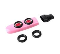 Diseño de doble agujero Kazoo Kids Doble Membranas Kazoo Acompañamiento con Guitarra Bajo Instrumentos Musicales Portátiles Doble Película Kazoo Instrumento