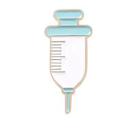 Diseño de ECG médico: broche de estetoscopio para médicos y enfermeras, Normal, Metal no precioso