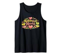 Diseño de educador de Profesores de Idiomas de Corazones multilingües Camiseta sin Mangas