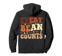 Diseño de elaboración de café en casa Every Bean Counts Sudadera con Capucha
