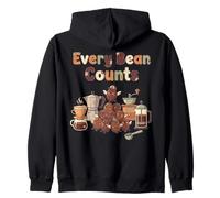 Diseño de elaboración de café en casa Every Bean Counts Sudadera con Capucha