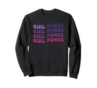 Diseño de empoderamiento del símbolo de la paz de la niña Sudadera