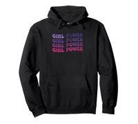 Diseño de empoderamiento del símbolo de la paz de la niña Sudadera con Capucha