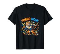 Diseño de energía Animal Fast Tiger Power Sprint Camiseta