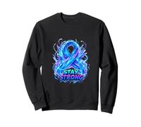Diseño de energía de Cinta de Conciencia Stay Strong Sudadera