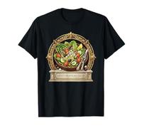 Diseño de Ensalada mediterránea Romana ilustración Foodie Camiseta