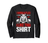 Diseño de Entrenamiento I Would Flex But I Like Manga Larga