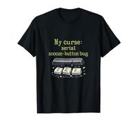 Diseño de Error con botón de repetición en Serie de Nurse Night Shift Camiseta