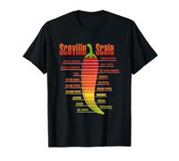 Diseño de escala Scoville para un amante del chile habanero Camiseta