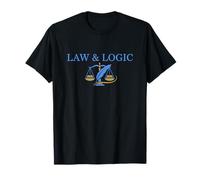 Diseño de Escalas de Justicia y lógica Camiseta