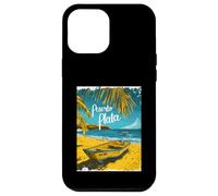 Diseño de escapada a Puerto Plata Sunshine Beach Carcasa para iPhone 12 Pro MAX