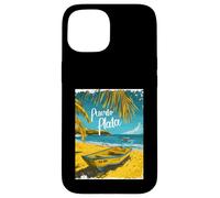 Diseño de escapada a Puerto Plata Sunshine Beach Carcasa para iPhone 15