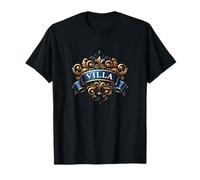 Diseño de escudo de la familia Villa Camiseta