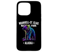 Diseño de estilo Alaska del Parque Nacional Wrangell-St Elias Carcasa para iPhone 15 Pro Max