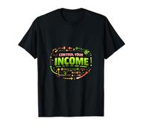 Diseño de Estrategia de Crecimiento de mentalidad de Control financiero Camiseta