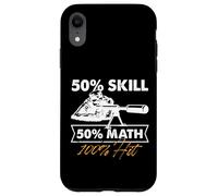 Diseño de éxito matemático de habilidad de francotirador Carcasa para iPhone XR