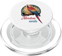 Diseño de exploración de loros de aventura PopSockets PopGrip para MagSafe