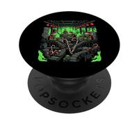 Diseño de fábrica de Creepy Zombie Christmas Elves PopSockets PopGrip Adhesivo