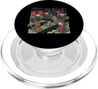 Diseño de fábrica de Elfo Zombi de Terror navideño PopSockets PopGrip para MagSafe