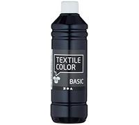 Diseño de fabricación de arte 100263 Producción de arte Diseño color textil, 500 ml volumen, negro