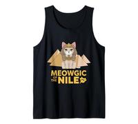 Diseño de faraón gato de Meowgic of the Nile Camiseta sin Mangas