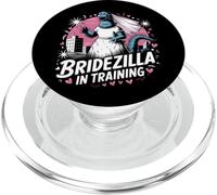 Diseño de Fiesta de Compromiso de Bridezilla en formación de Novia para ser PopSockets PopGrip para MagSafe