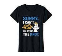 Diseño de Fiesta Sorry I Can't I'm Tying The Knot Camiseta