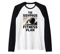 Diseño de filosofía de Sísifo para un Estudiante de filosofía Camiseta Manga Raglan