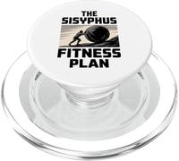 Diseño de filosofía de Sísifo para un Estudiante de filosofía PopSockets PopGrip para MagSafe