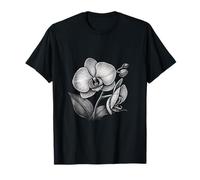 Diseño de flores de orquídeas vintage elegantes Camiseta